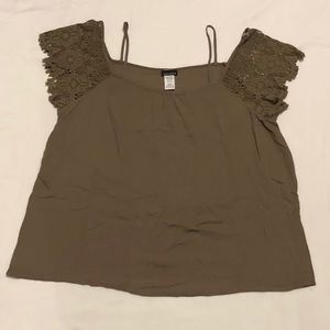 Lace Off The Shoulder Blouse